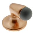 thumbnail image 1 of Idh by St. Simons 13007-008 Solid Brass Gooseneck Mini Door Stop, Bright Copper, 1 of 1