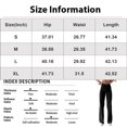 thumbnail image 3 of YIFUNIN Women's High Waisted Straight Leg Jeans, Stretchy Loose Fit Tummy Control Denim Pants, Comfortable Retro Blue Jeans for Casual Wear,Brown M, 3 of 6