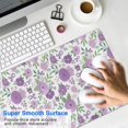 thumbnail image 4 of Long Mouse Pads for Desk,Pioneer Flower Floral Print Pattern Desk Mats on Top Of Desks, Desk Mouse Pad Extra Large with 3mm Non-Slip Base and Stitched Edge for Gaming,Office,Work,Home 31.5"x15.7", 4 of 6