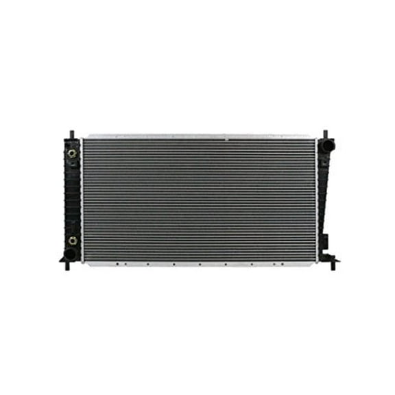 Radiator - Pacific Best Inc. Fit/For 1997 97-99 Ford Pickup Expedition 4.2/4.6L With A/C (Without E40D) - Plastic Tank Aluminum Core