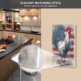 thumbnail image 5 of Light Switch Cover Switch Plate Outlet Cover Plug Cover for Electrical Unused Outlet Cover Red White and Blue Rooster, 5 of 6