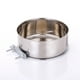 thumbnail image 1 of Cuenco para Perros de Acero Inoxidable Ordinario onlyliua Jaula para Perros Cuenco Fijo, 1 of 4