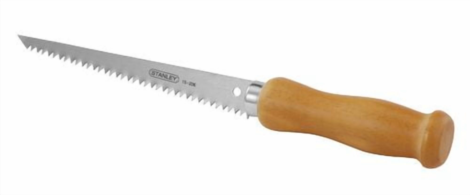 Scie à panneau mural 6 po à manche en bois de Stanley (15-206)