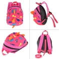 thumbnail image 3 of Mochila de seguridad para bebé, bolsa antipérdida para bebé con diseño de dinosaurio de dibujos animados, durabilidad probada en el tiempo, 3 of 9