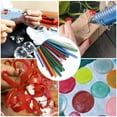thumbnail image 3 of TFixol Hot Glue Stick 25PCS 7MM DIY Manual Transparent Color Flash Gold Onion Magic Color Luminous Hot Melt Strip for Sticking Filling Repair, 3 of 5