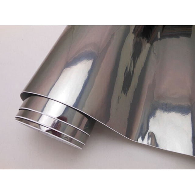 20*60in Chrome Mirror Vinyl Film Wrap for Car Vehicle