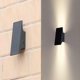 thumbnail image 1 of luces solares al aire libre, 3000 K, 700 lm luces solares de pared al aire libre, luces solares regulables, IP65 Luces solares para patio, valla, Porche, 1 of 5