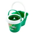 Libman Spin Mop and Bucket All in One Mop Kit 16" Premium Microfiber