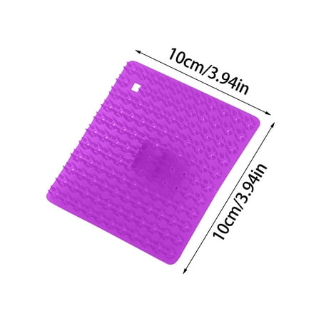

Buodes Cleaning Brush Fruit And Vegetable Cleaning Brush Flexible Vegetable Artifact Finger Cover Multifunctional Kitchen Sink Cutting Board Small Brush