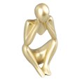 thumbnail image 1 of Ornement de Résine Penseur, Figure Abstraite de Penseur de Conception, Décor Délicat, Exécution Exquise, Cadeau de Collection, 1 of 8