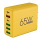 thumbnail image 5 of 65W Fast Charging Head High-Speed USB C Charger 6-Port For 15 14 For Galaxy S23 For Xiaomi 14 Mobile Phone Charger, 5 of 12