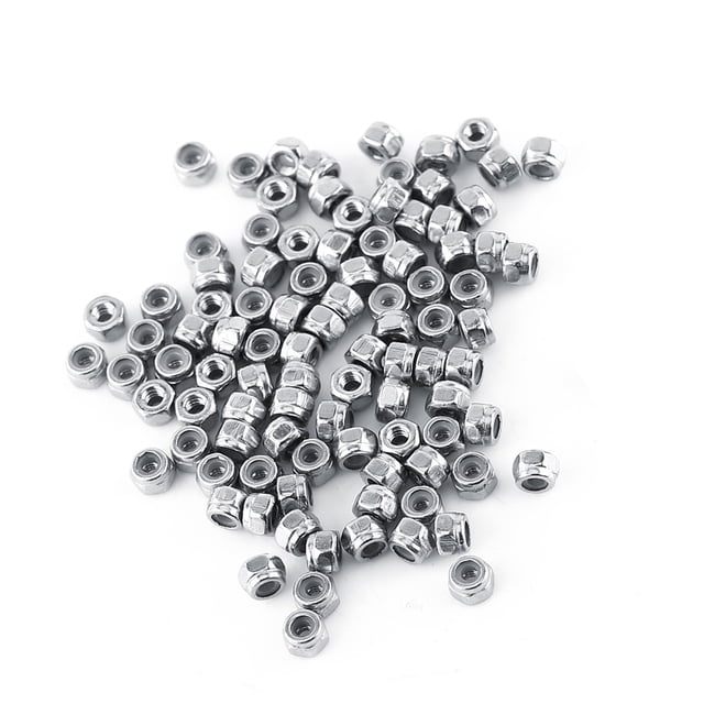 Tuercas De Seguridad De Inserción De Nailon Hexagonal SS304 De Acero Inoxidable M2 M12, 9 Tamaños, Con Resistencia A La Vibración, Para Vehículos De Hardware, Uso