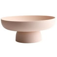 thumbnail image 5 of HONMEET Thickened Fruit Plate Pink Plastic 1Pcs, 5 of 8
