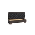 thumbnail image 5 of Ottomanson Origins Upholstered Storage Ottoman, Brown, 5 of 6