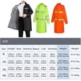 thumbnail image 5 of Waterproof Rain Jacket with Hood, High Visibility Long Reflective Rain Jacket, 5 of 18