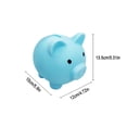 thumbnail image 3 of Cute Piggy Bank for Kids & Adults – Fun Plastic Money Box in Soft Skin Tone, Ideal Gift for Boys and Girls, Lightweight Decorative Savings Jar, 3 of 3