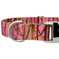 thumbnail image 7 of Country Brook Petz® Premium Pink Waterfowl Camo Dog Collar and Leash, Large, 7 of 7