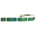 thumbnail image 4 of Green Tamper Resistant Labels | 0.5"x 1.5" Inch Rectangle | 500 Pack, 4 of 4