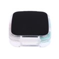 thumbnail image 3 of Caja de lente de contacto Yinane Soporte de Almacenamiento de Espejo negro, 3 of 8