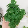 thumbnail image 2 of Manunclaims Simulated Plant Fine Workmanship Decorative Realistic Full of Vitality No Watering Decorate Rattan Leaves Long-lasting No Wither Imitation Plant for Office Use, 2 of 8