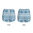 thumbnail image 5 of Lsque Sea Underwater Jellyfish Printed Women's Running Shorts with Liner Pockets,Elastic Quick Dry Workout Athletic Gym Yoga Shorts,Womens High Waist Shorts-Small, 5 of 9