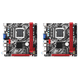 thumbnail image 1 of Placa base B75-MS de 24 pines Capacidad máxima Placa base de 16 GB con PCIe 16x para PC para juegos, 1 of 8