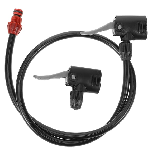 UPGRATOR Flexible Replacement Tire Inflator Hose for Bike Pump, Plastic, 1 Piece