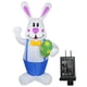 thumbnail image 2 of Modelo Inflable Conejito de Pascua modelo inflable 1,9 m modelo adornos para entrada de compras EE. UU. Ndcxsfigh Libre de BPA, 2 of 3