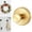 Golden-1PC, variant on Suction Cup Hooks for Wreaths on Glass,2026 Wreath Hangers for Front Door,No Drill Suction Cup Hooks,Metal Towel Hooks for Window Bathroom Mirrors,Christmas Decorations Outdoor