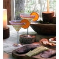thumbnail image 5 of Golden Hill Studio Hand Painted Martini Glasses Set of 2 - Moroccan Mosaic Garland Collection - Hand Painted Glassware by USA Artists - Unique and Decorative Martini Glasses, Kitchen Table D√©cor, 5 of 5