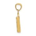 thumbnail image 2 of 14K Yellow Gold Charm Pendant 14 mm 12 Shopping Bag Born To Shop, 2 of 3