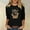 Black(New), variant on PNTUTB Women's 3/4 Sleeve Western Style Printed Casual T-shirt