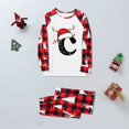 thumbnail image 2 of TGPMGRZ Family Christmas Pajamas Matching Sets Long Sleeve Festival Party Pj Sets Holiday Warm Sleepwear, 2 of 7