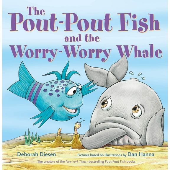 A Pout-Pout Fish Adventure: The Pout-Pout Fish and the Worry-Worry Whale (Board book)