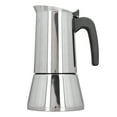 thumbnail image 2 of CHICIRIS Moka Pot, Mokapot, Moca Pot, Stainless Steel, Portable Coffee Maker, Induction Cooktop, Moderate Capacity, For Outdoor, Travel, Camping, 2 of 8