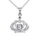 thumbnail image 1 of Dije con Cadena OCEAN HEART  AC18-215, 1 of 2