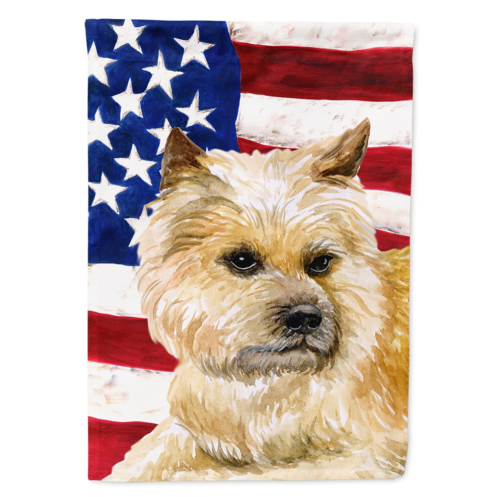 Cairn Terrier Patriotic Flag Canvas House Size - Walmart.com - Walmart.com