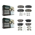thumbnail image 1 of TEC Front Rear Ceramic Brake Pads Kit for Car Toyota Yaris KTC-100093, 1 of 10