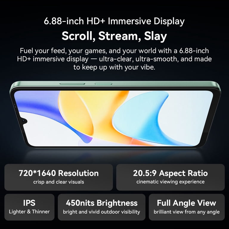 Blackview Shark 6 Unlocked Android Phones 5G (2025), Android 15