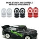 thumbnail image 5 of Vogacara Llantas de Metal RCGOFOLLOW, pieza de coche RC, llantas de Metal Rc a prueba de golpes para coches de derrape 1/16 SG SG1603, pieza de Kits de construcción modelo TYPE2, 5 of 6
