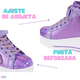 thumbnail image 3 of Tenis Patín High Onix Unicornio Little Patch Skate Morado Con Rueda Retráctil Para Niña, 3 of 5