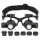 thumbnail image 1 of Loupe de bijouterie avec 2 LED et 8 lentilles interchangeables (10X, 15X, 20X, 25X), 1 of 4
