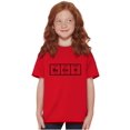 thumbnail image 3 of Ba Co N Bacon Food Science Nerd Geeky Crewneck T Shirts Boy Girl Teen Brisco Brands L, 3 of 6