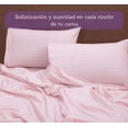 thumbnail image 2 of Sábanas Xtellar Matrimoniales Ultra Suaves Premium Color Rosa Claro, 2 of 4