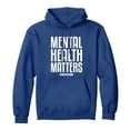 thumbnail image 4 of Mental Health Matters Hoodie for Men Women Mental Health Graphic Hooded Sweatshirt with Pockets Pullover Top, 4 of 4