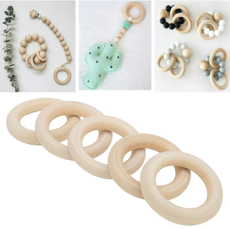 Wood teether shop safe