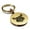 Gold, variant on Stainless Steel Year of the Pig Zodiac Round Medallion Keychain Circle Ring