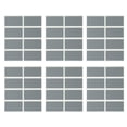 thumbnail image 1 of KAKOWELY 100pcs Rectangular DIY Scratch Off Stickers Self Adhesive Peel and Stick Labels,4.33"X3.54"(LxW), 1 of 4