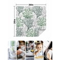 thumbnail image 5 of Cloth Napkins Set of 6 - 20x20 Inches, Sage Green Gray Coral Coastal Washable Reusable Table Napkins, Summer Beach Seaside Nautical Soft & Absortbent Dining Napkin for Party Wedding Hotel Restaurant, 5 of 8