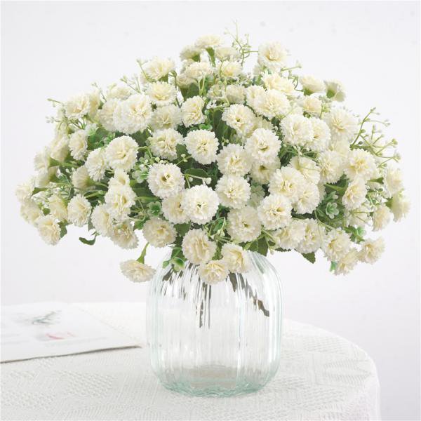 Flor Artificial,Flor de decoración de boda del hogar Baoblaze Flor Lila Artificial